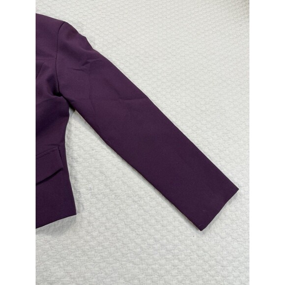 All That Jazz Double Breasted Jacket Dancer Punk Vintage 90's | Plum | Size 7/8 - Picture 4 of 13